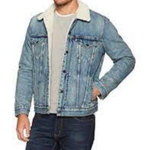 Levi's Premium Denim Sherpa Jacket
